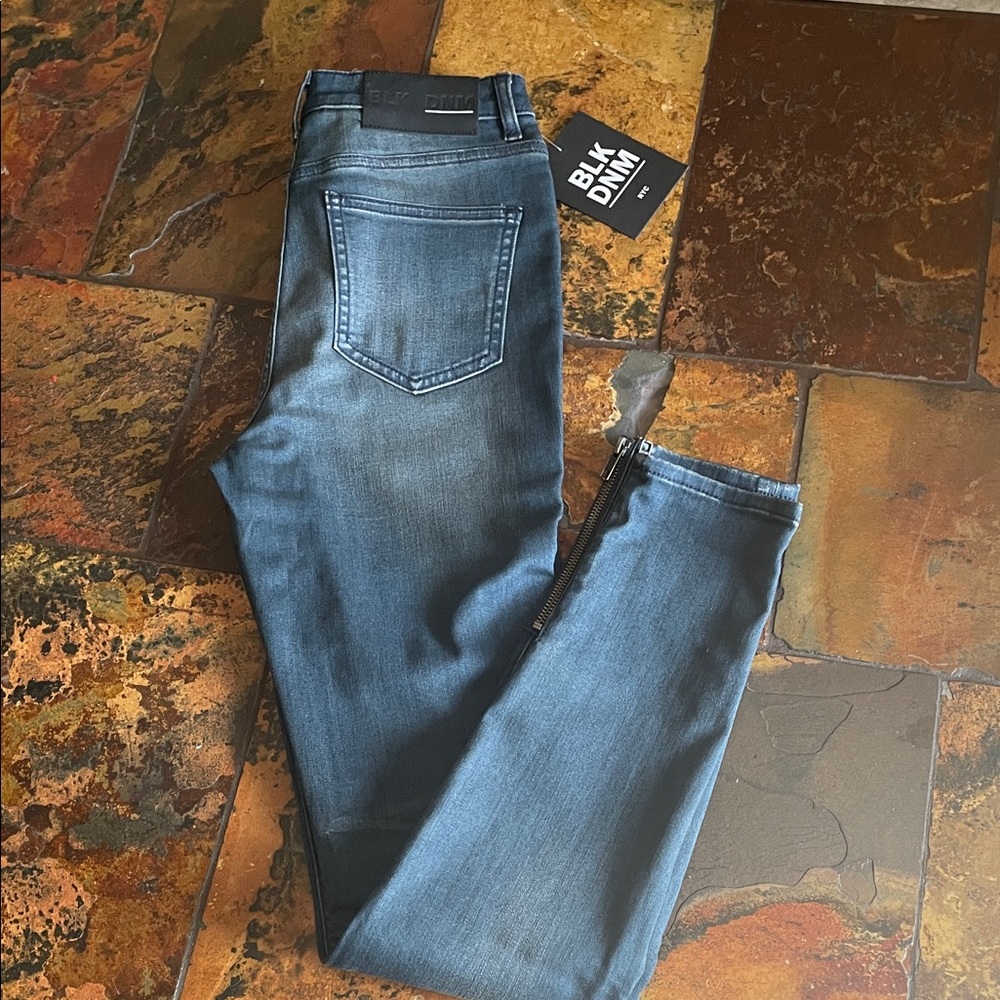 BLK DNM Dark Blue Slim Jeans
